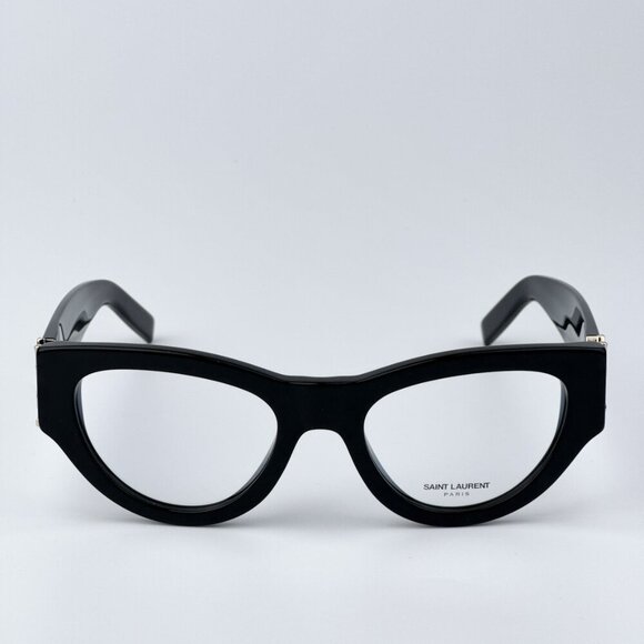 Saint Laurent SLM94OPT 001 BRAND NEW Eyeglasses Black Cat Eye Women - Picture 1 of 10